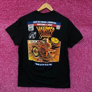 Monster Garage Inferno Rider Comics Cover TV Series Tee L